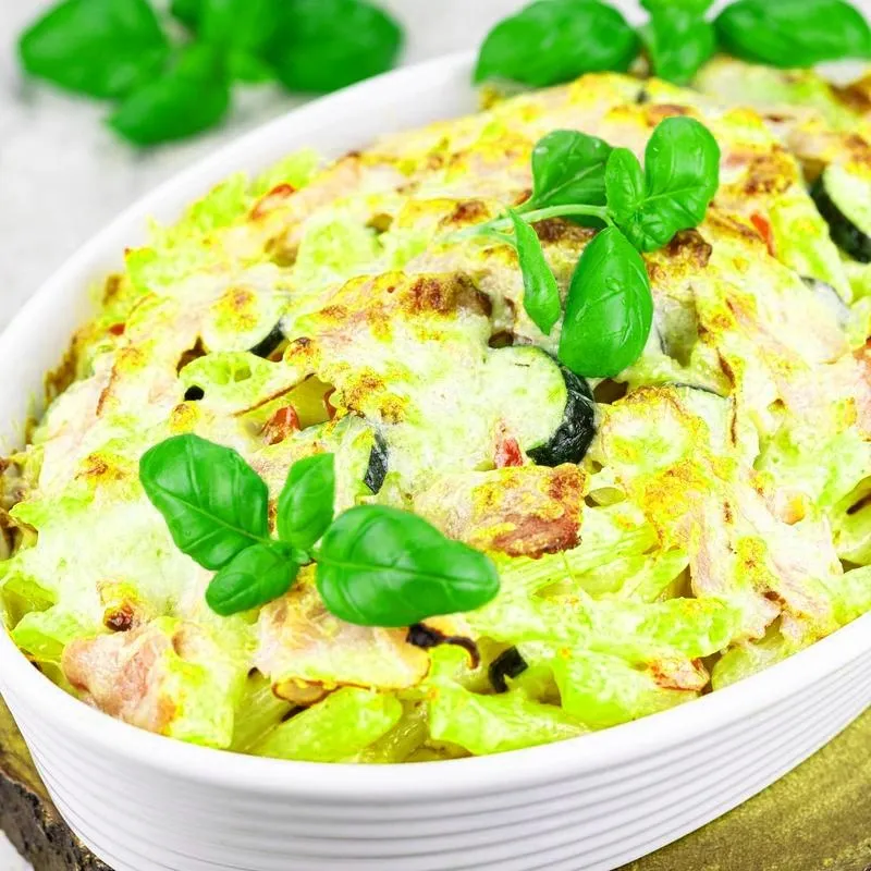 Jak idealnie upiec zapiekankę z makaronem w odpowiedniej temperaturze?