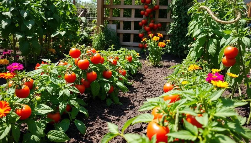 Jakie rośliny mogą towarzyszyć pomidorom w ogrodzie?