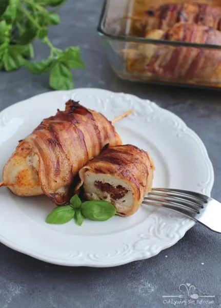 Air Fryer roladki z kurczaka