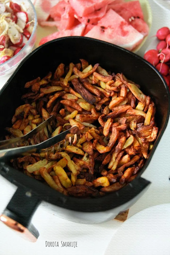 Chrupiące frytki przepis