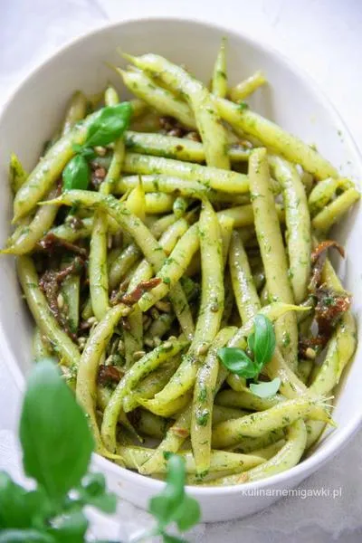 Gotowanie zielonej fasolki