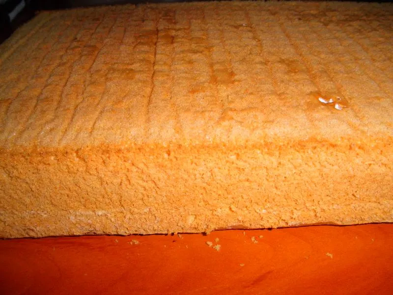Perfumowane pieczenie biszkoptu