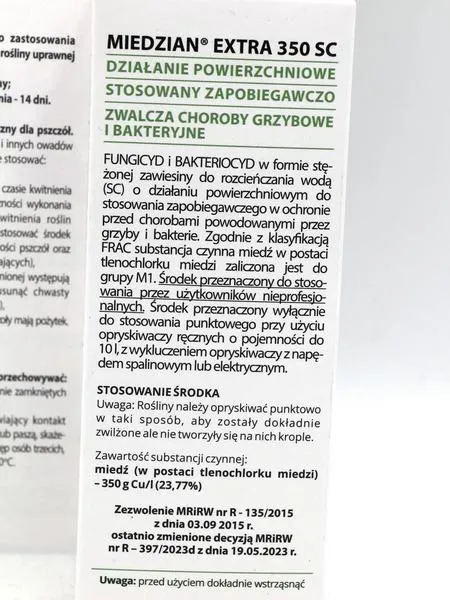 Pomidory miedzian opryski