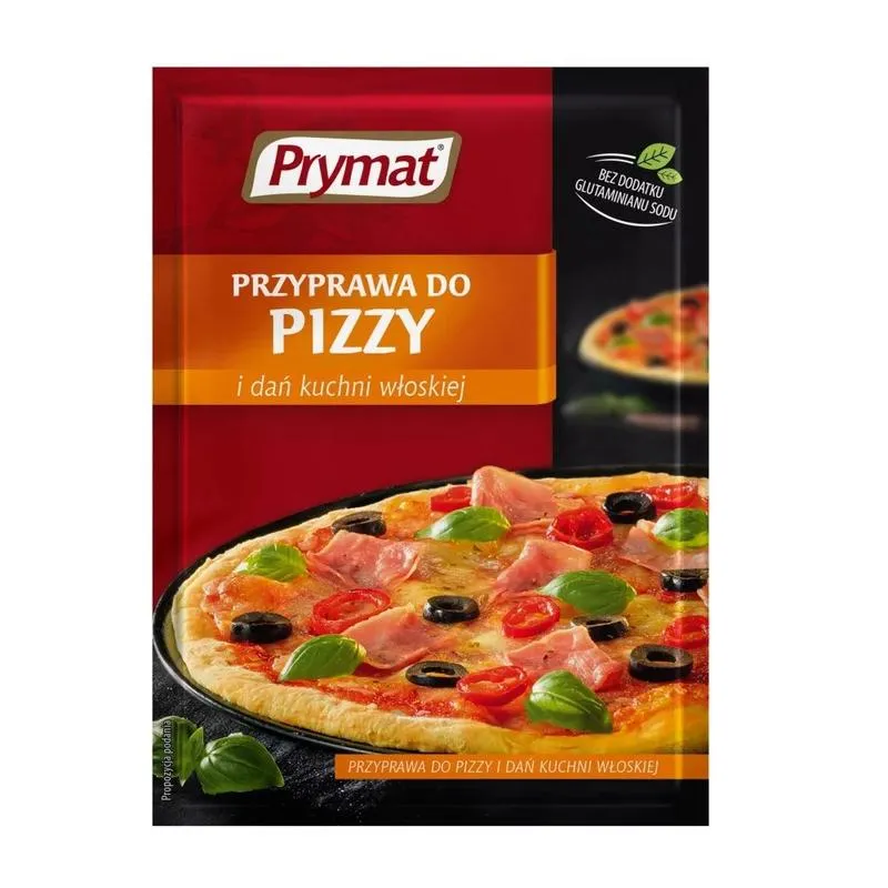 Przyprawy do pizzy z pieczarkami