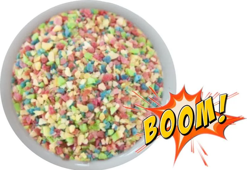 Strzelająca posypka