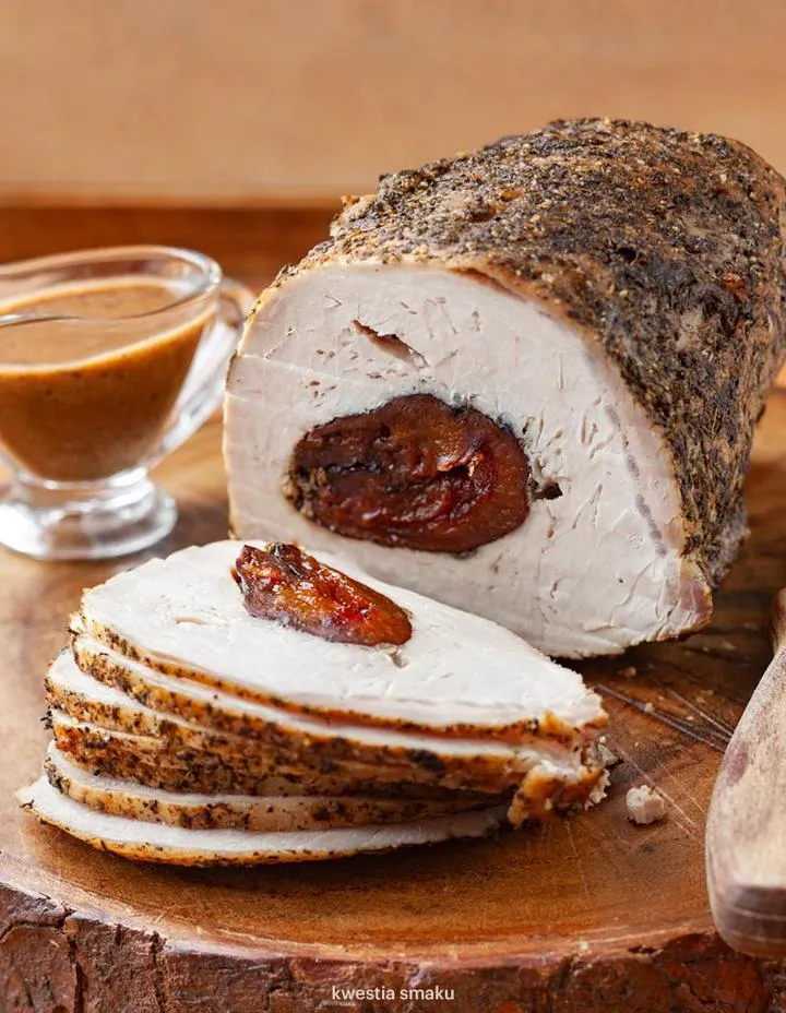 Temperatura pieczenia schabu ze śliwką