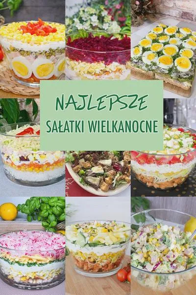 Wielkanocne sałatki