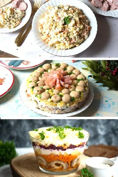 Wyjątkowe sałatki na święta