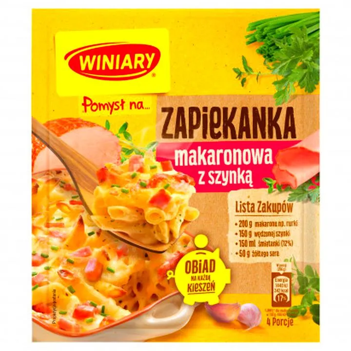 Zapiekanka z makaronem